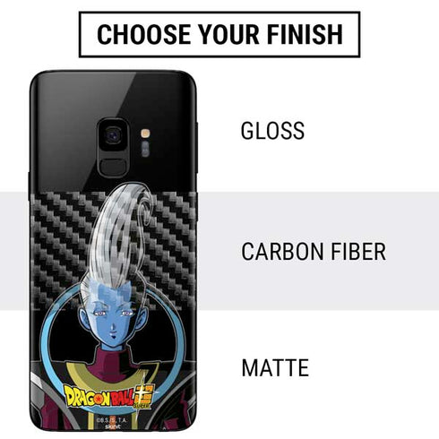 Dragon Ball Super Whis Portrait Galaxy S9 Skin